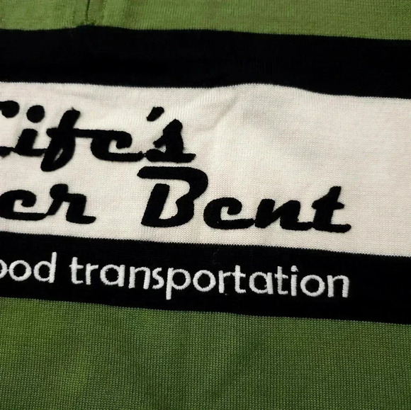 Earth Wind And Rider Womens Merino Wool Cycling 1/4 Zip Sweater Size M NEW Green - Picture 2 of 7